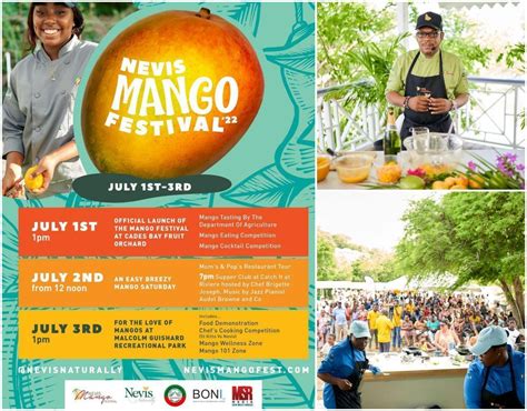 Nevis Hosts Mango Festival In July 2022 Focus On Travel News