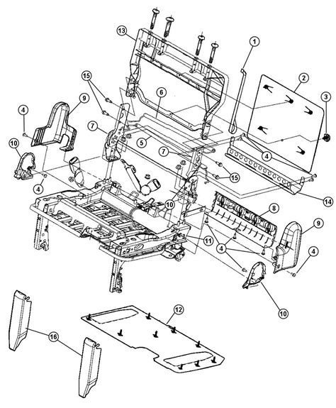 Dodge Grand Caravan Parts Diagram