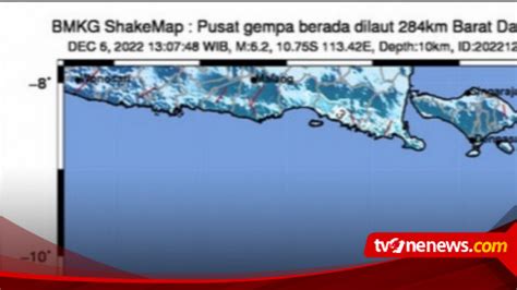 Bmkg Terjadi Kali Gempa Susulan Di Jember Jawa Timur