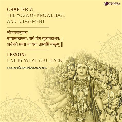 There Are 30 Verses In Chapter 7 The Meaning Of The Above Shloka