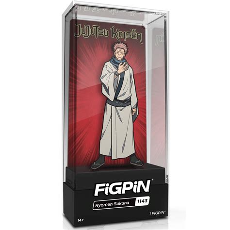 Jujutsu Kaisen Ryomen Sukuna Figpin Classic 3 Inch Enamel Pin