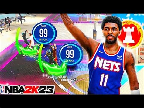 This KYRIE IRVING BUILD Is UNSTOPPABLE In NBA 2K23 Best Iso Point