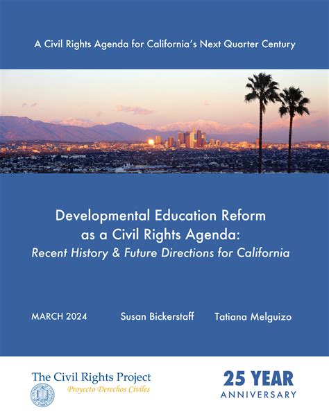 Developmental Education Reform as a Civil Rights Agenda: Recent History