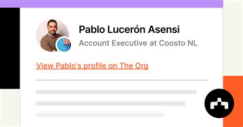 Pablo Lucerón Asensi - Account Executive at Coosto NL | The Org