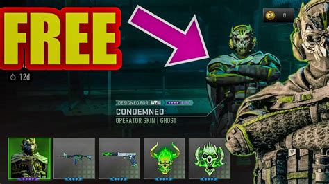 How To Unlock Free Limited Timed Condemned Skin In Warzone Mobile