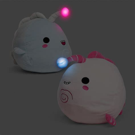 Cute Anglerfish Light-Up Plush with a LED Light in Its Dorsal Fin – Modern Baby Toddler Products