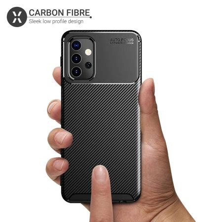 Olixar Carbon Fibre Samsung Galaxy A Case Black