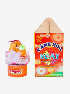 CÁNH HOA XOAY PHÁO HOA BỘ QUỐC PHÒNG