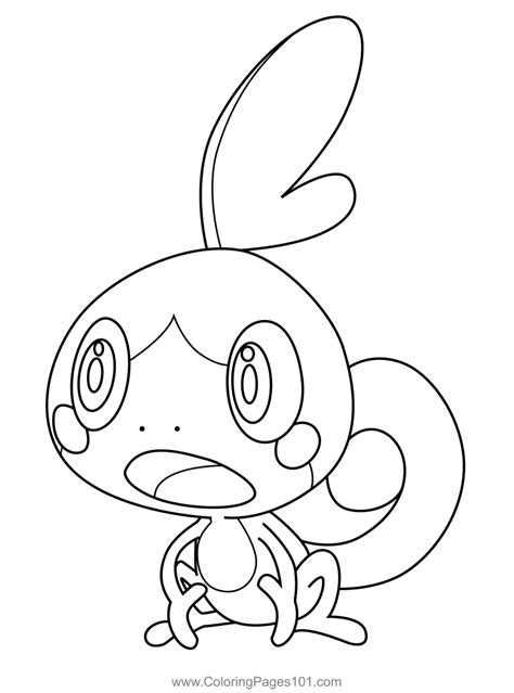 Sobble Pokemon Coloring Page At Netzariyahblog Blog