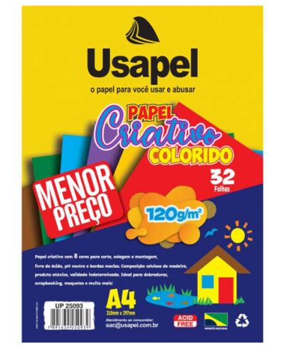 Bloco Para Educacao Artistica A Cores Fls Gr Usapel