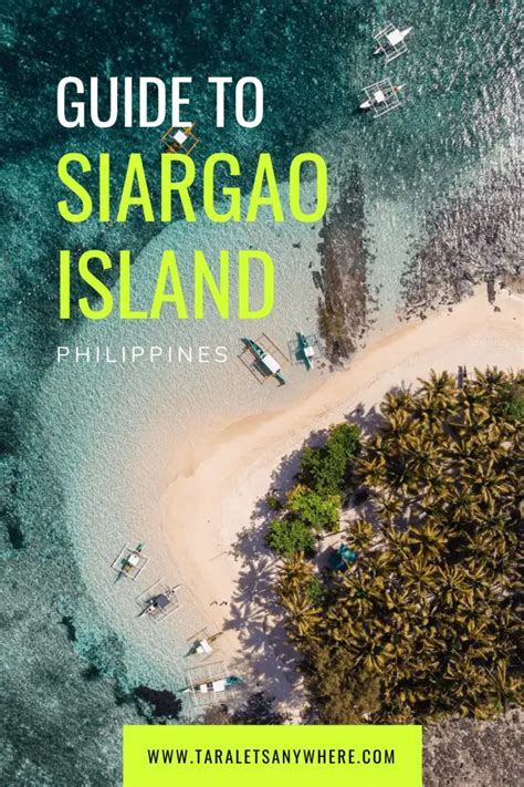 Ultimate Travel Guide To Siargao 5 Days Itinerary Tara Lets Anywhere