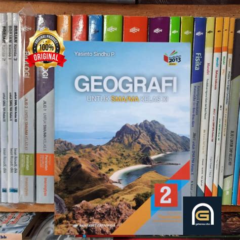 Jual Buku Geografi Jilid 2 Untuk SMA MA Kelas 11 Kelas 2 SMA K13N