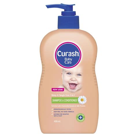 CURASH BABY SHAMPOO AND CONDITIONER 2-IN-1 - Adore Pharmacy