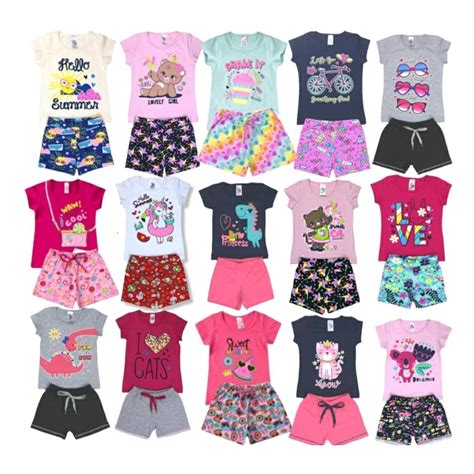 Kit Pe As Roupa De Menina Ver O Infantil Feminino A Atacado