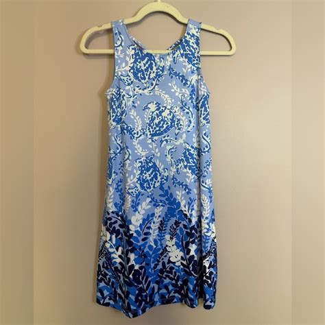 Lilly Pulitzer Dresses Lilly Pulitzer Turtley Awesome Blue Sea