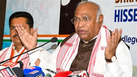 Lok Sabha Elections 2024 Congress Chief Mallikarjun Kharge On