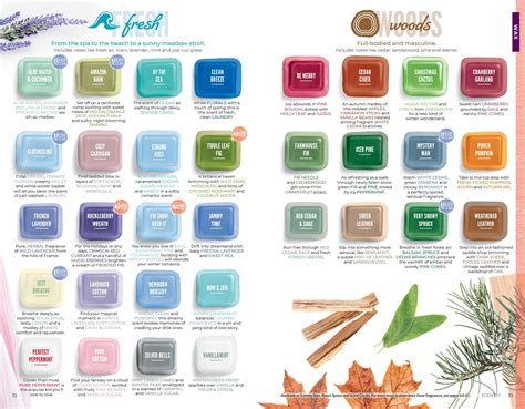 Scentsy Fall Winter 2019 Complete Scent List