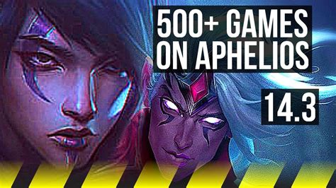 Aphelios And Thresh Vs Varus And Blitzcrank Adc 500 Games Kr