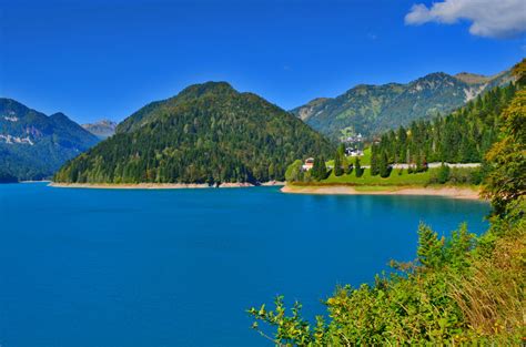 Fotos gratis paisaje árbol naturaleza bosque montaña cielo lago