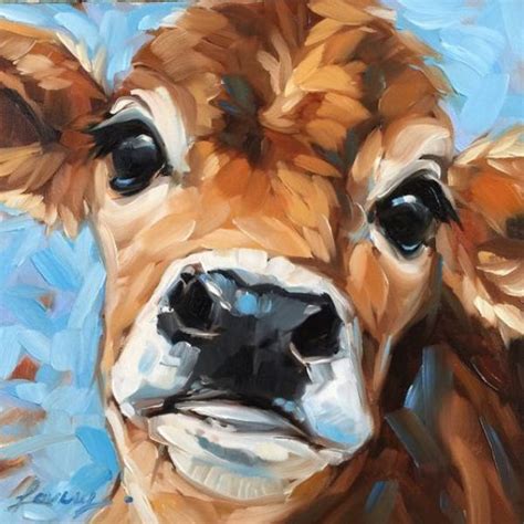 Artistic Oil Painting Examples Like You Have Never Seen Before Cow