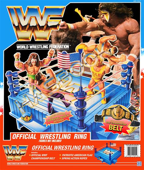 WWF Hasbro Ring Box Art Reproduction - Etsy