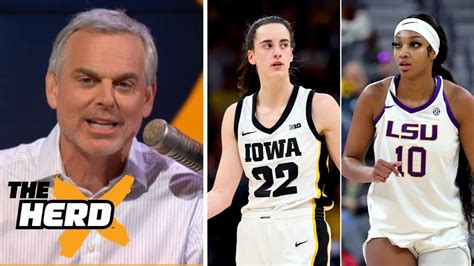 The Herd Colin Cowherd Explains Why Caitlin Clark And Angel Reese Are Perfect For The Wnba