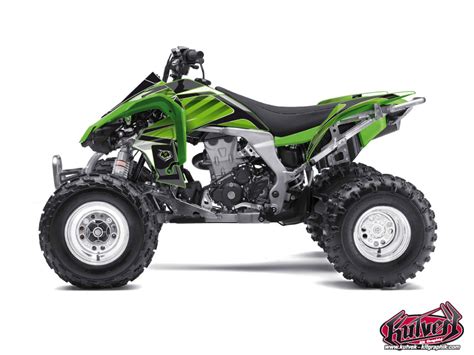 Kit Graphique Quad Factory Kawasaki 450 KFX Kutvek Kit Graphik