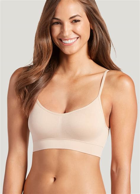 Jockey Modern Micro Seamfree Cami Strap Bralette White Xl In 2020