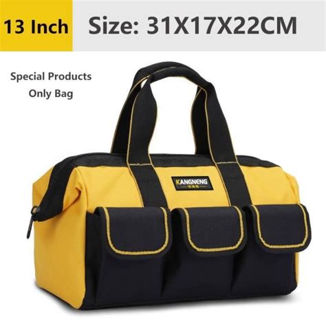 Jaune Pouces Sac Outils De R Paration Valise De Rangement