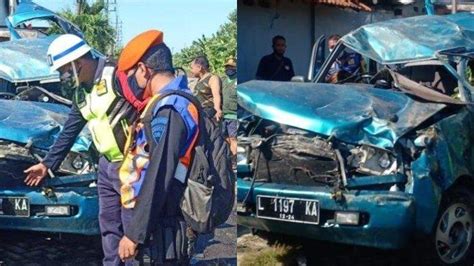 KRONOLOGI Mobil Tertabrak Kereta Api Di Sidoarjo Satu Keluarga Tewas