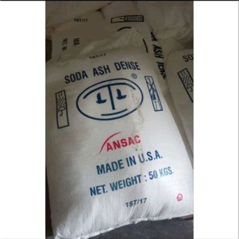 Jual Soda Ash Soda Abu Dense Ansac Sodium Carbonat Natrium Carbonat Usa