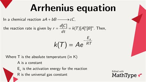 Arrhenius Equation