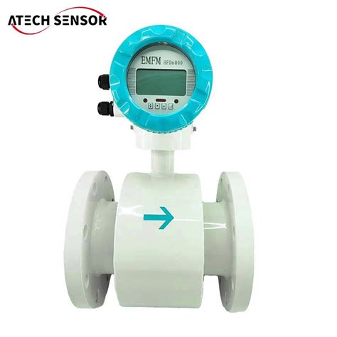 Atech GPRS Iot Lora Wireless Electromagnetic Water Flow Meter Drainage