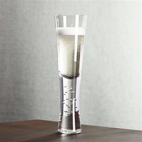 Verve Modern Champagne Glass Flute Reviews Crate Barrel Canada