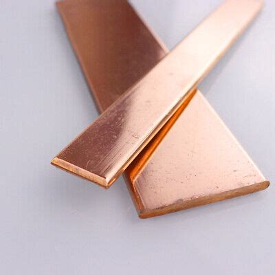 Pcs Copper T Cu Metal Flat Bar Copper Strip Copper Plate Thick