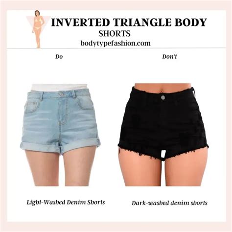 Best Shorts Styles For Inverted Triangle Body Shape Fashion For Your Body Type