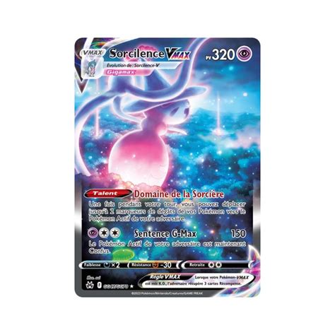 Carte Pokémon EB12 5 GG47 GG70 Sorcilence V Max