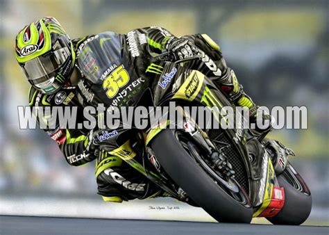 Cal Crutchlow Steve Whyman Motorcycle Art