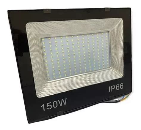 Proyector Led Reflector Led De Aluminio Bivolt Ip K De W