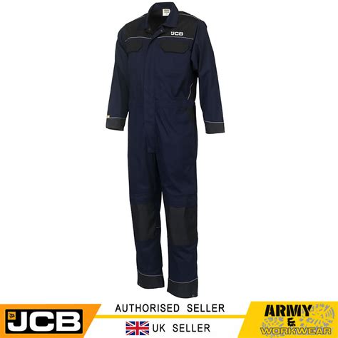 Facility Maintenance Safety Pro Heavy Duty JCB Mens Work Overalls