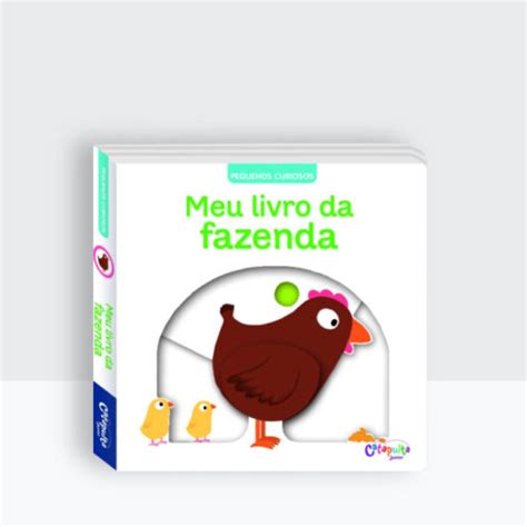 Meu livro da Fazenda Pequenos Curiosos Majoca Colorê Brinquedos