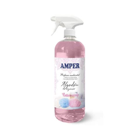 AMPER AMBIENTADOR PULVERIZADOR ALGODÓN DE AZÚCAR 500ML Almacenes San