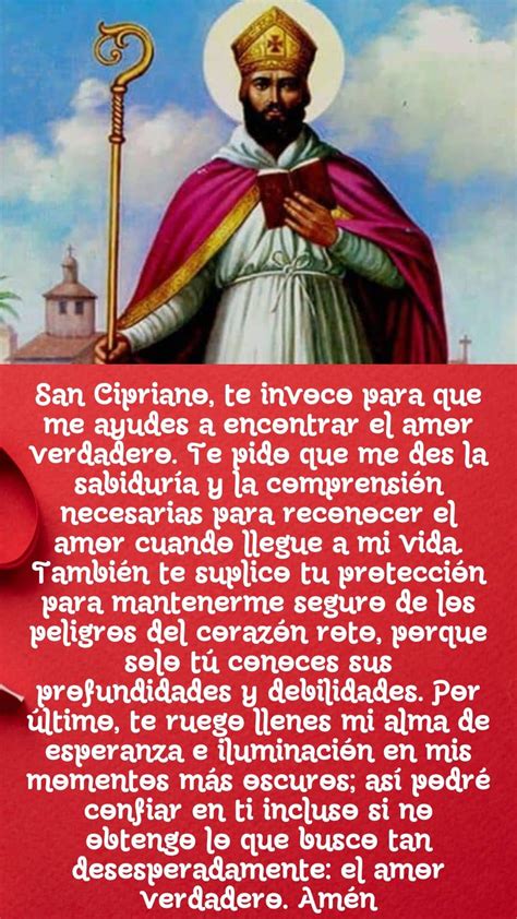 Oración a San Cipriano para el amor