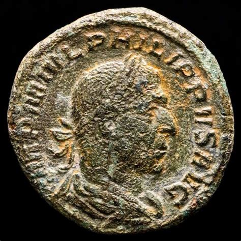 Roman Empire Philip I AD 244 249 Æ Sestertius Rome Catawiki