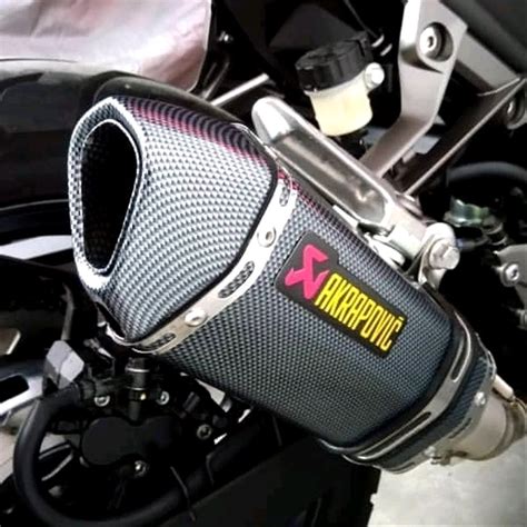 Jual Knalpot Racing Akrapovic Carbon Kawasaki Ninja Fi Z Rr