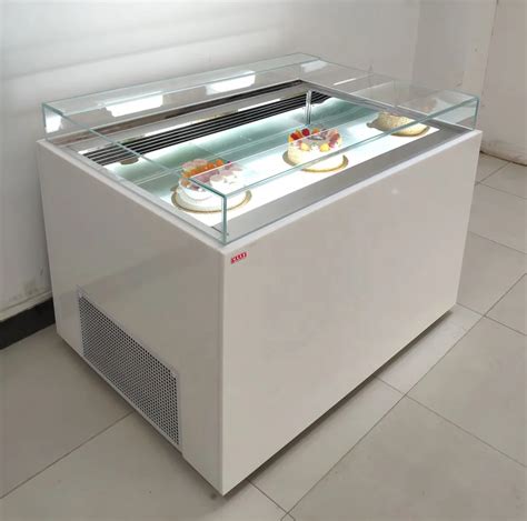 Cake Display Fridge Glass Display Cabinet Cupcake Pastry Cooling ...