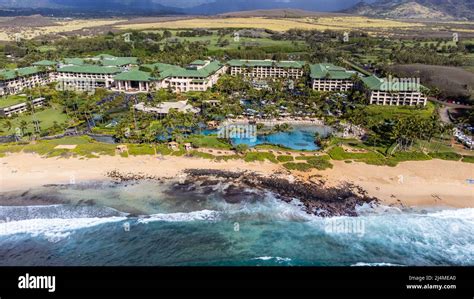 Grand Hyatt Kauai Resort And Spa Koloa Kauai Hawaii Usa Stock Photo