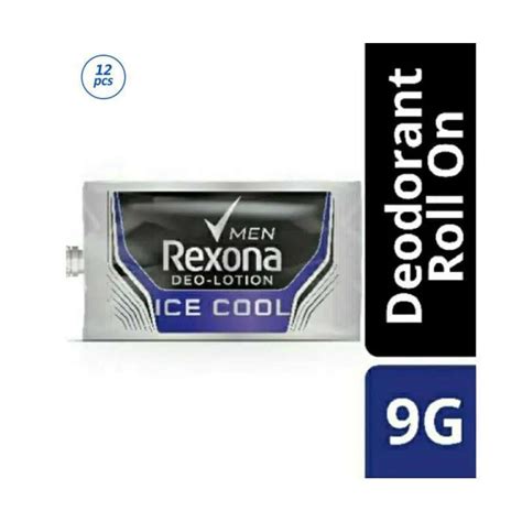 Jual REXONA MEN Deo Lotion Ice Cool 9 Gr 1 Lusin 12 Sachet Di