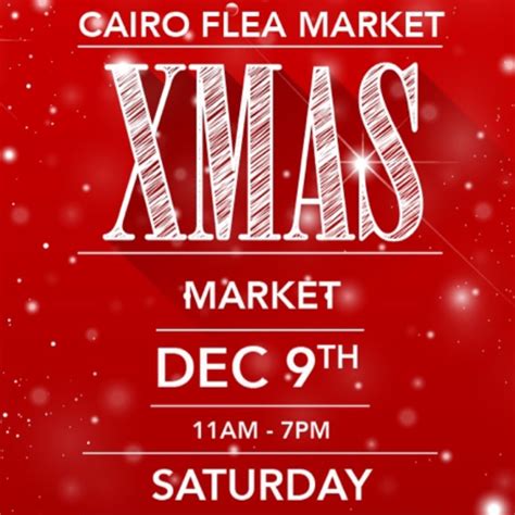 Cairo Flea Market Xmas Market