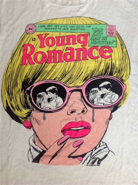 1980s Young Romance Comic Book T Shirt By Spectacleshop On Etsy Cool